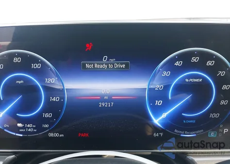 2022 Mercedes-Benz Eqs 450+ из США, поврежденный, VIN W1KCG2DBXNA001163